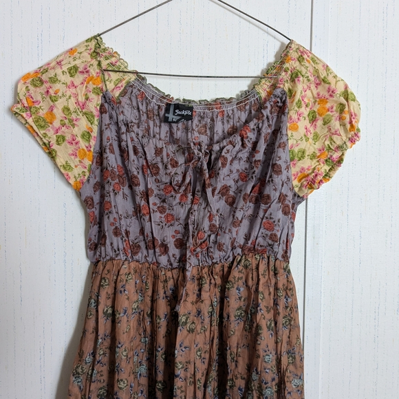 little bazzar Dresses & Skirts - Floral Maxi Dress with Multicolor Design